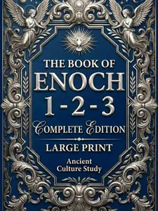The Book of Enoch Complete Edition 1-2-3 (LARGE PRINT): Restored for Today’s Reader — With Illustrations, Spiritual Commentary, Reflections, and Full Study Guide with Space for Annotations Paperback