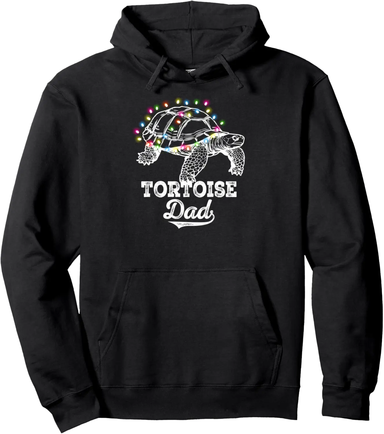 Tortoise Reptiles Christmas Sweater Xmas Light Turtle Dad Pullover Hoodie - Salvadorata Shop 38B0D8LXGT5F