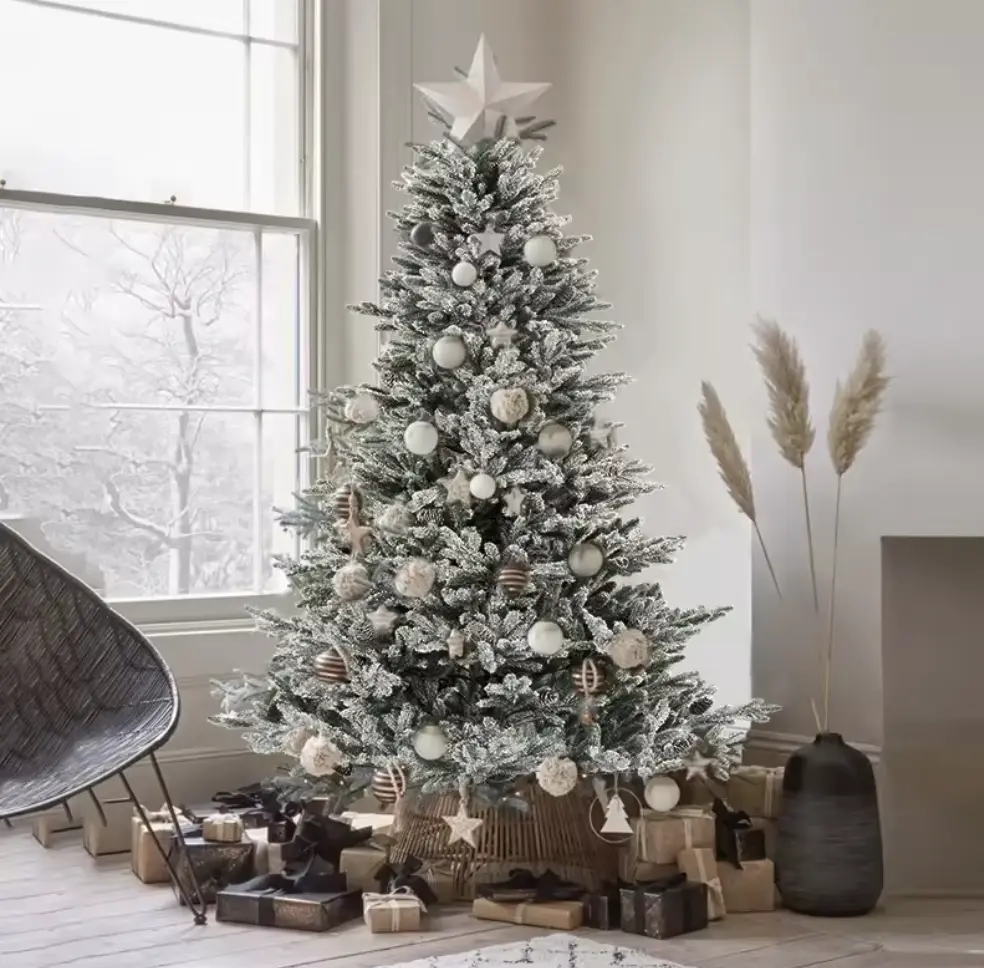 Christmas Tree with Vertical Lights - Festive Holiday Decoration for Home and Office, Unique and Festive Design, Easy Setup and Maintenance, Perfect for Holiday Celebrations