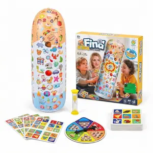 Children Treasure Hunt Party Game, Parent-Child Interactive Board Game, Logic Intelligence Training Toy, Suitable for 2-4 Players