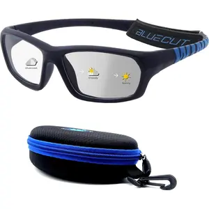 Sports Protection Goggles, Photochromic Lenses Safety Glasses for Basketball, Pickleball and Outdoor Sports