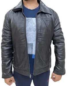 100% Top Grain LeatherJacket C25