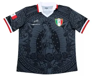 MEXICO GUADALUPE THIRD Jersey - Traditional Royal Blue, Classic Polo-Style Collar - Comfortable & High Quality