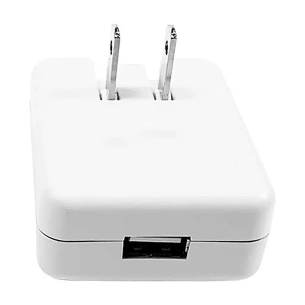 5W USB Foldable Wall Charger - 5V 1A 1000mA Electronic Power Adapter with US Plug for Cellphone, Mobile Phone, Android Smartphone, iPhone, iPad, Samsung, HTC, LG, iPod, Nokia, Kindle Fire - Travel, Home Charging Device
