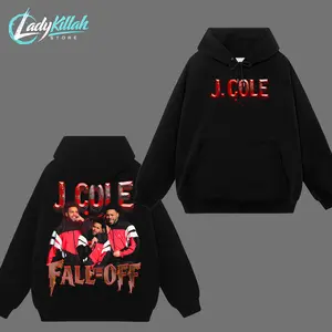 J. Cole - The Fall-Off Tour Graphic V76 For Dreamville High-quality, Soft Cotton T-Shirt, Disc 29, Disc 39 Hip-Hop Shirt, The Fall-Off Album Jermaine Lamar Cole Fan Graphic Tee, Cole World Music Fan Merch Shirt.