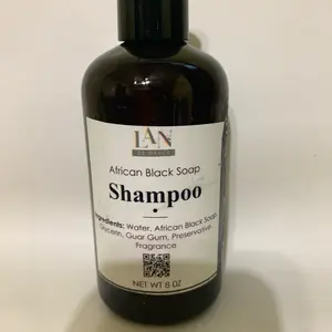 Lana De Grace African Black Soap Shampoo for Hair