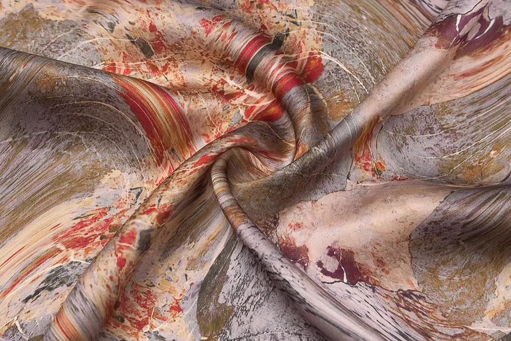 100% Mulberry Silk hair scarf Scarf/Neck Wrap — Vintage Oil Painting Style,silk scarf  Small Square Silk Tie for Suit Jackets, easy style fashion hack Shirt Necktie, Neck Scarf