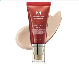 MISSHA M Perfect Cover BB Cream No.23 Natural Beige -Light/Medium with Cool/Neutral Undertone SPF 42 PA +++ 1.69 Fl Oz - Tinted Moisturizer for face with SPF