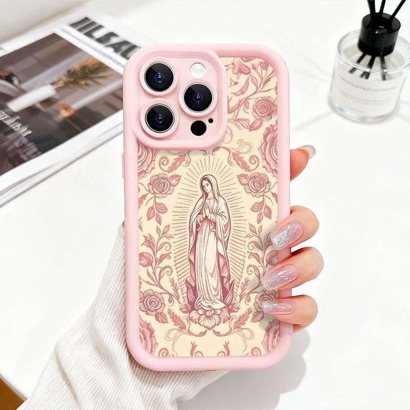 Virgin Mary Pattern Phone Case for iPhone 17 16 15 14 13 12 11 – Soft TPU, Fully Protected & Shockproof Cover Stylish Trendy Gift for Christian Faith Lovers! Virgin Mary Pattern Phone Case for iPhone 17 16 15 14 13 12 11 – Soft TPU, Fully Protected & Shockproof Cover Stylish Trendy Gift for Christian Faith Lovers!