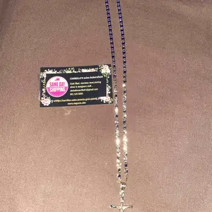 christ On The Cross small chain gold-plated 18"inches