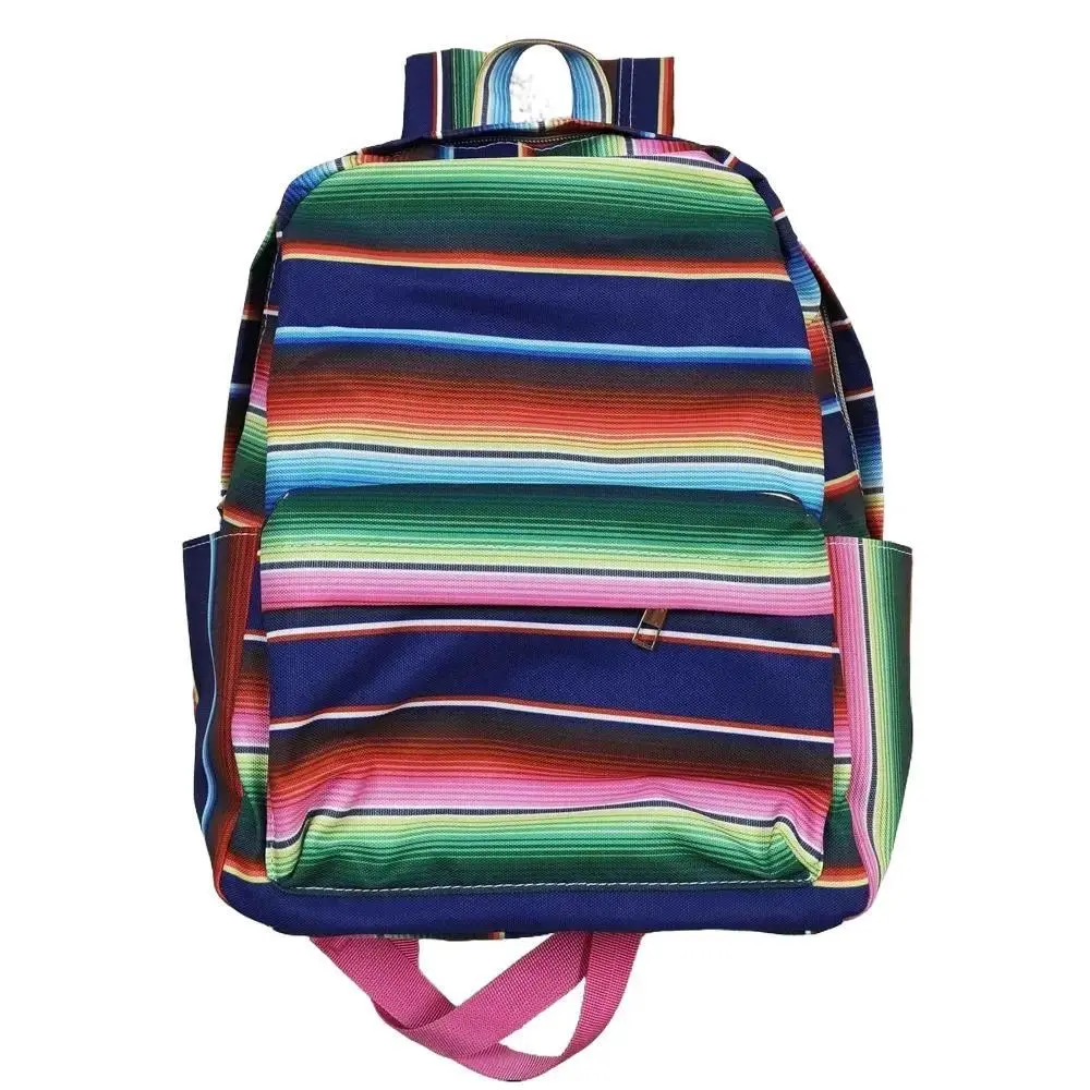 Stripe Backpack back to school backpack travel  backpack girl gift SALE