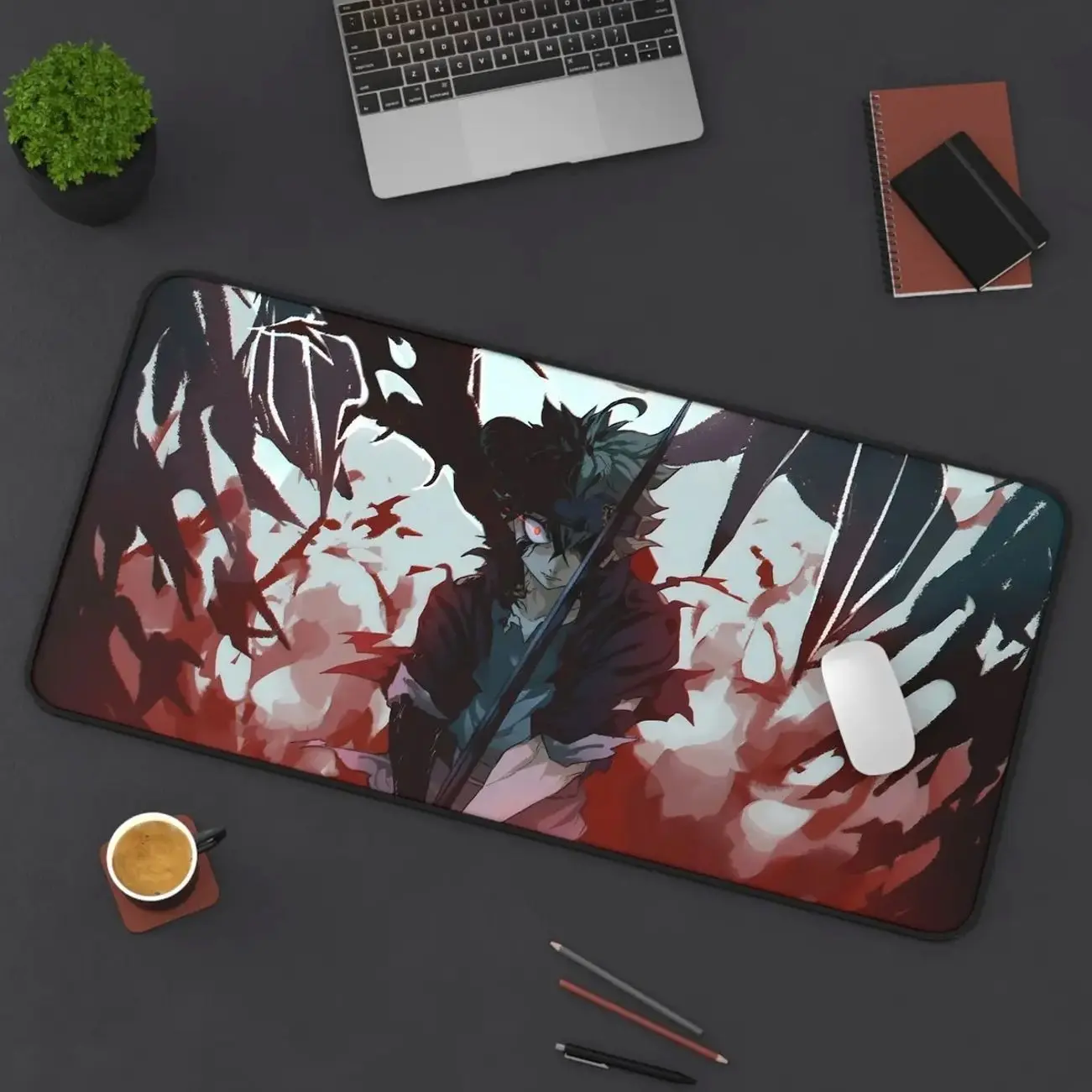 Mouse Pad, Black Clover Mouse Pad, Gaming Mouse Pad,