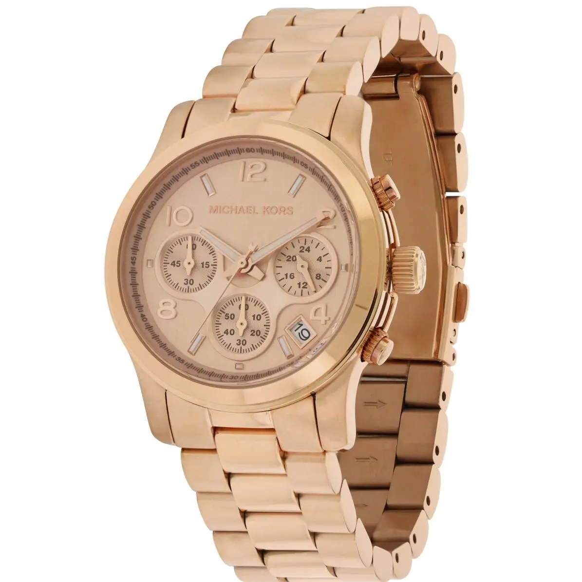 Michael Kors Runway Chronograph Rose Gold-Tone Ladies Watch MK7324 Michael Kors Runway Chronograph Rose Gold-Tone Ladies Watch MK7324