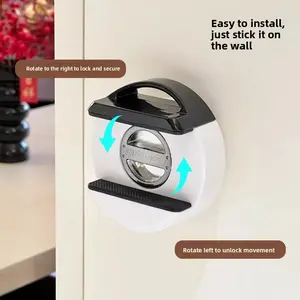 Suction Cup Power Strip Holder No Drill Wall Mounted Remote Control Socket Fixer Wall Organizer for Power Strips and Cable Management