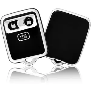 Key Fob Cover for Ford Special Key Fob Case Cover Holder for Explorer Edge Escape F150 Expedition Mercury Navigator Ranger Mariner| Rpkey Smart 3 Buttons Key Fob Accessories, Black