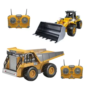 Perfect 2025 Birthday Gift For Ages 6-12+[Metal Shovel × Track Chassis] 1:20 Remote Control Excavator | 1200mAh Battery × 9 Channel Control | Alloy Arm + LED Light