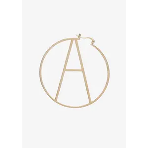 Hoop Letter Earring