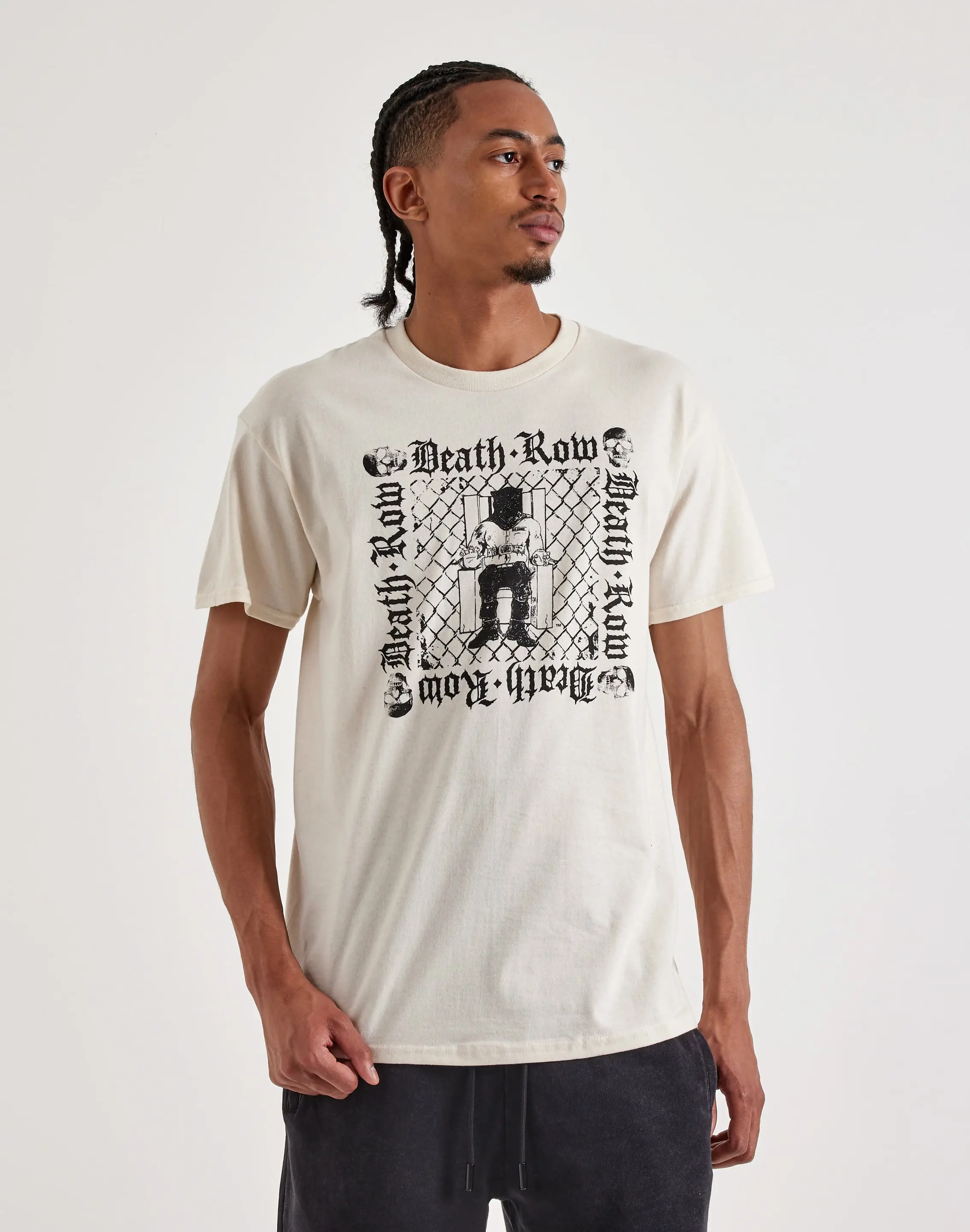Mens Bravado Death Row Chair Tee