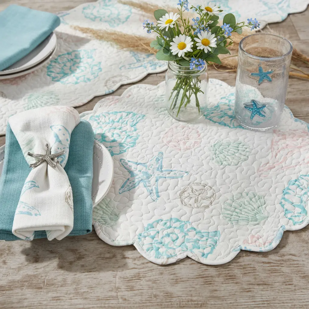 Beachcomber Quilted Placemats
