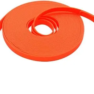 Waterproof Dog Training Leash - Customized Orange Leash for Secure Dry Training Sessions in Wet Conditions