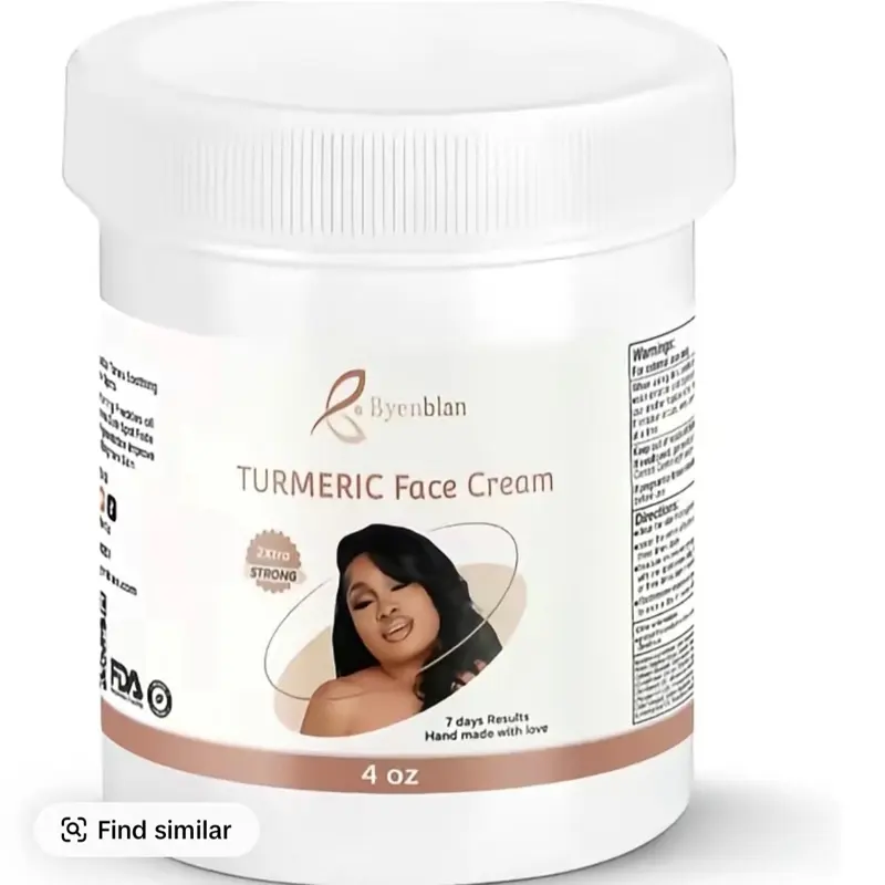 Byenblan Turmeric Face & Body Soap (4oz) - Brightening, Balancing Skincare for Optimal Health, 7-Day Results