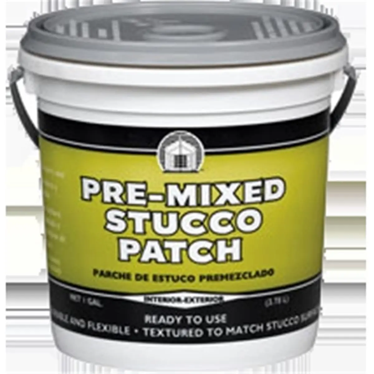 Dap 60817 1 Gallon Pre Mixed Stucco Patch - Off White, Weatherproof, Ready Mix, Ready To Use