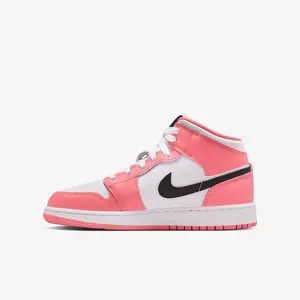 Jordan 1 Mid Pink Gaze (GS)