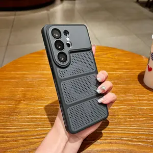Breathable Grid MagSafe Shockproof Phone Case