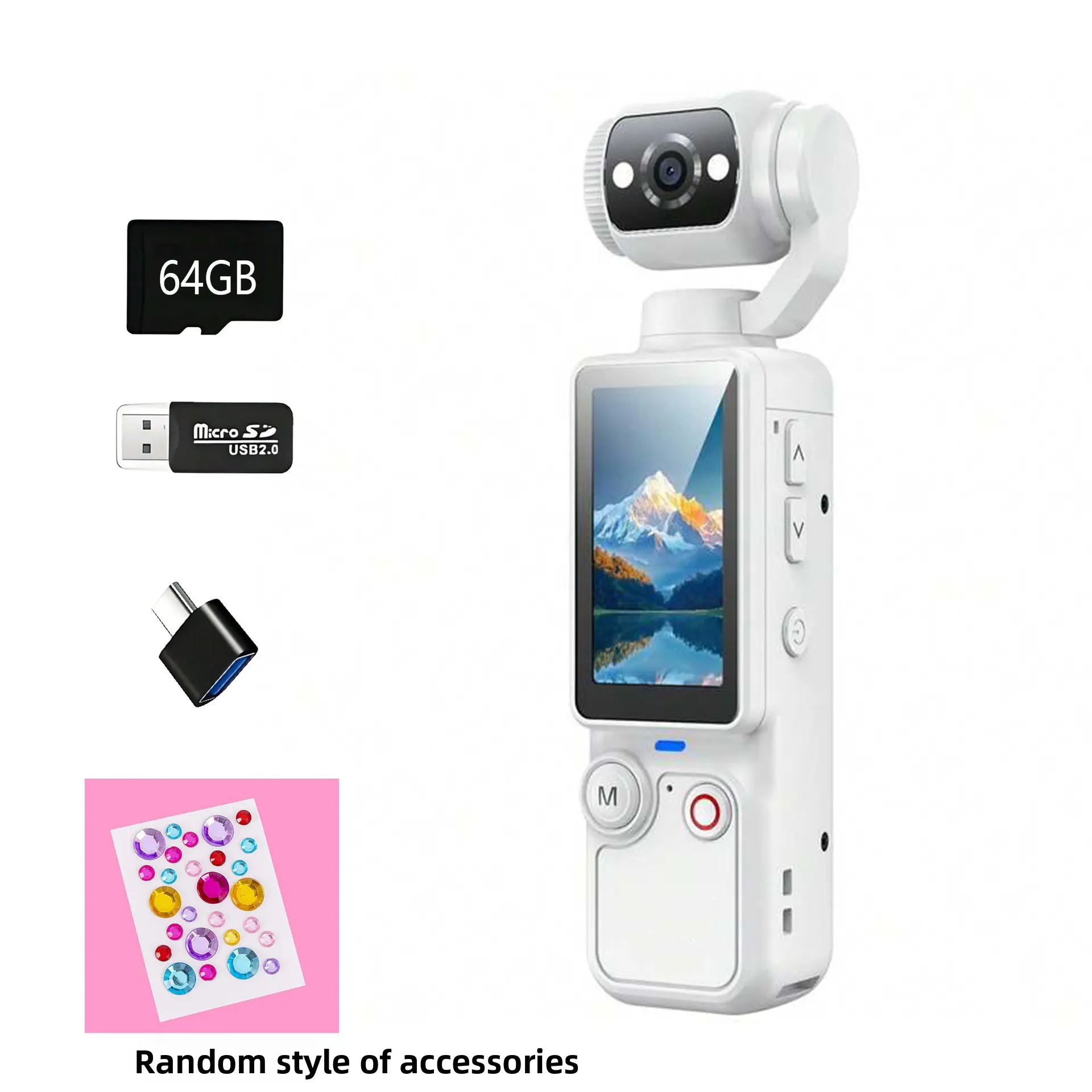 White + 64G + Decorative Stickers