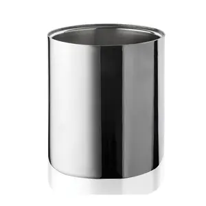 Mepra Stile By Pininarina Wine Bucket - 6.3"Dia- Mirror