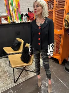 Punk Peter Pan Collar Jacket