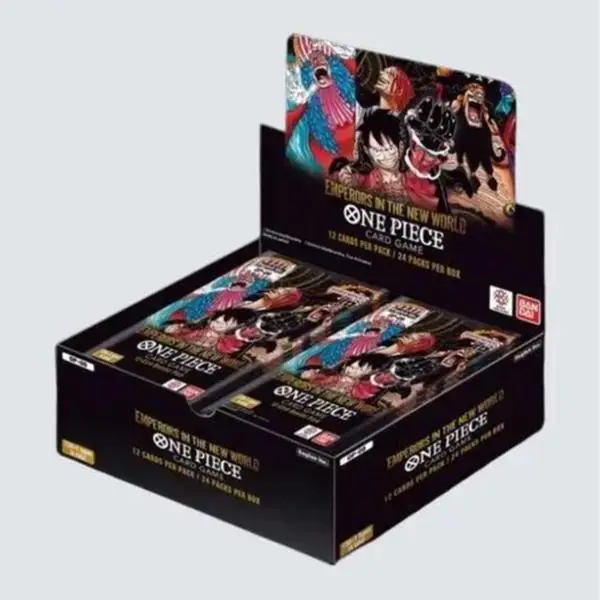 [ENG] One Piece OP09 Emperors in the New World Booster Pack Pulling Cards non-sports trading