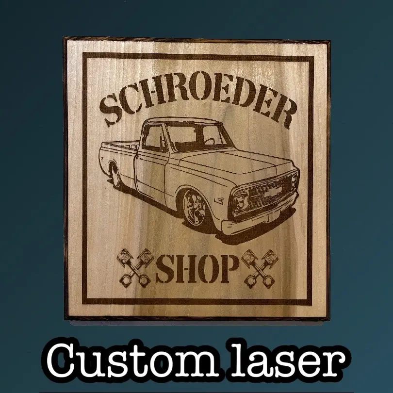 Custom engraved wall plaques