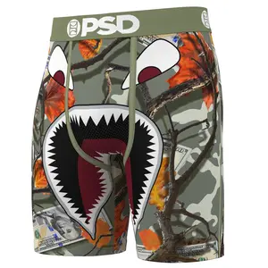 PSD Men's WF Celadone Boxer Brief - Standard Length 7 Inch Inseam, Soft and Breathable Poly Blend Fabric