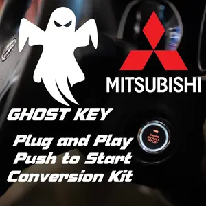 Ghost Key - Plug and Play Push to Start Conversion Kit for Mitsubishi