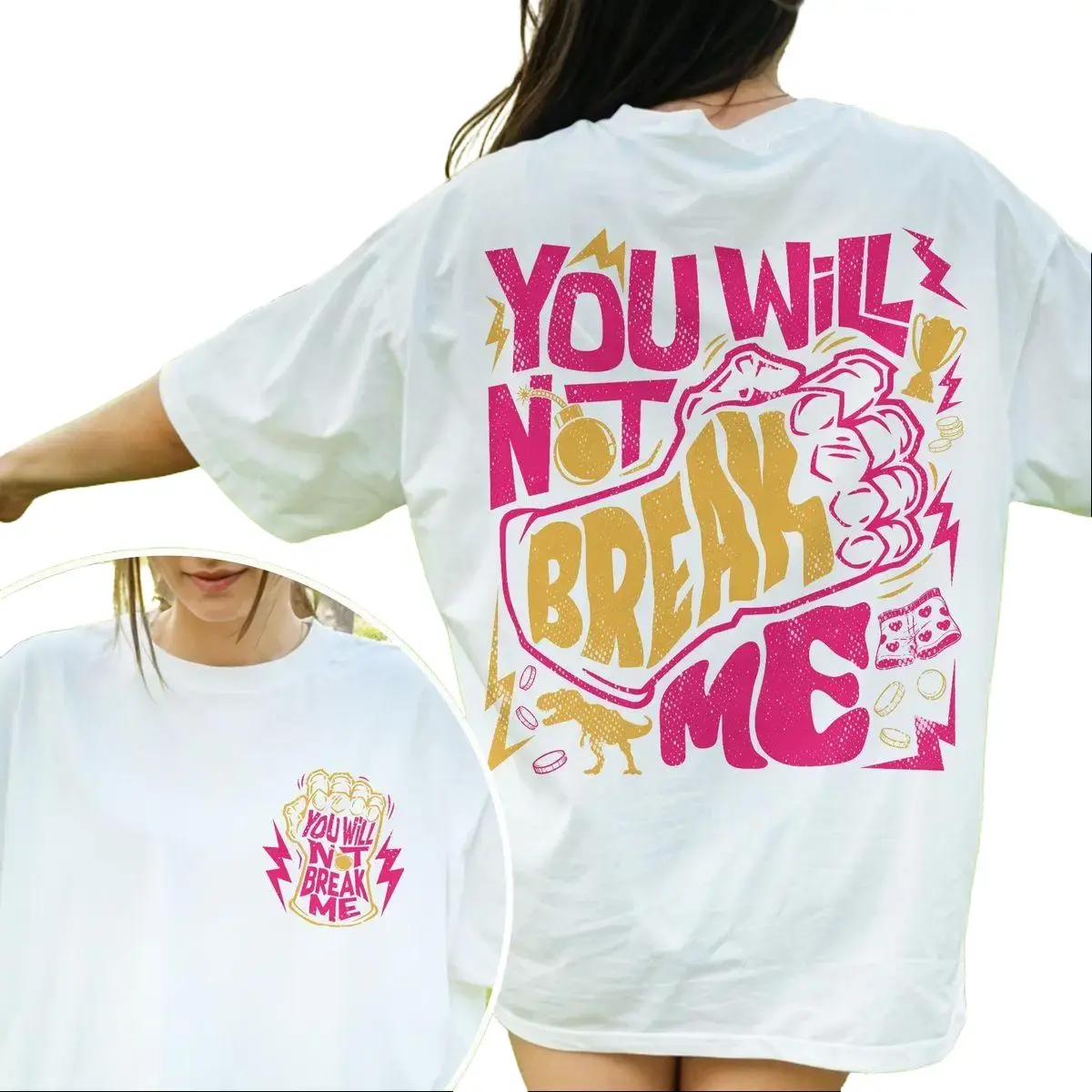 You Will Not Break Me T Shirt, Dungeon Crawler Carl Tee, Time To Pay Daddy Tax Shirt, Princess Donut Graphic Tee, Sci Fi Book Fan Gift, Unisex Sweater Pullover Tee