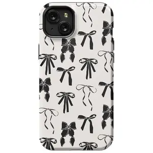 Goth Girlie |   Black Bows Case Compatible with Samsung Galaxy S25