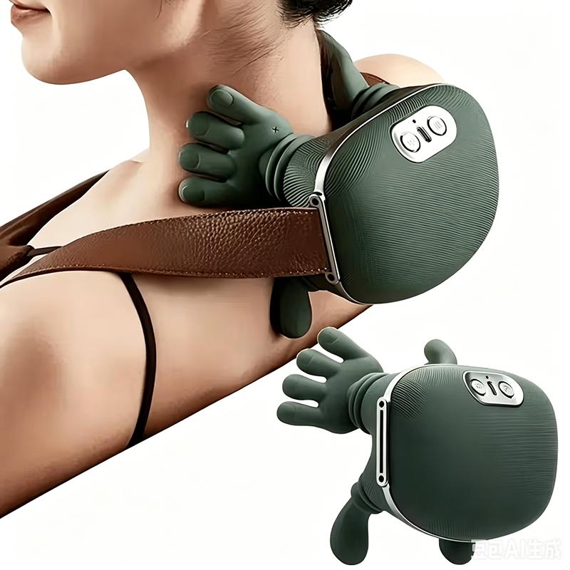 Neck massager relieves pain, deep tissue finger pressure, wireless neck and shoulder massager with heating function. Birthday gift suitable for male, female, father, mother, grandfather. Suitable for neck, back, and shoulder - therapeutic massager Neck massager relieves pain, deep tissue finger pressure, wireless neck and shoulder massager with heating function. Birthday gift suitable for male, female, father, mother, grandfather. Suitable for neck, back, and shoulder - therapeutic massager