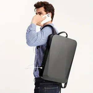 Resilver New Men's Women's Anti-Theft Laptop Bag With Passport Lock And USB Charging Port, Large Capacity Computer Bagpack
