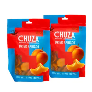 CHUZA Spicy Dried Apricots, Mexican Snacks Chili Apricot Dried Fruit, Spicy Mexican Candy for Adults and Children, Natural Dried Apricots-2 Pack