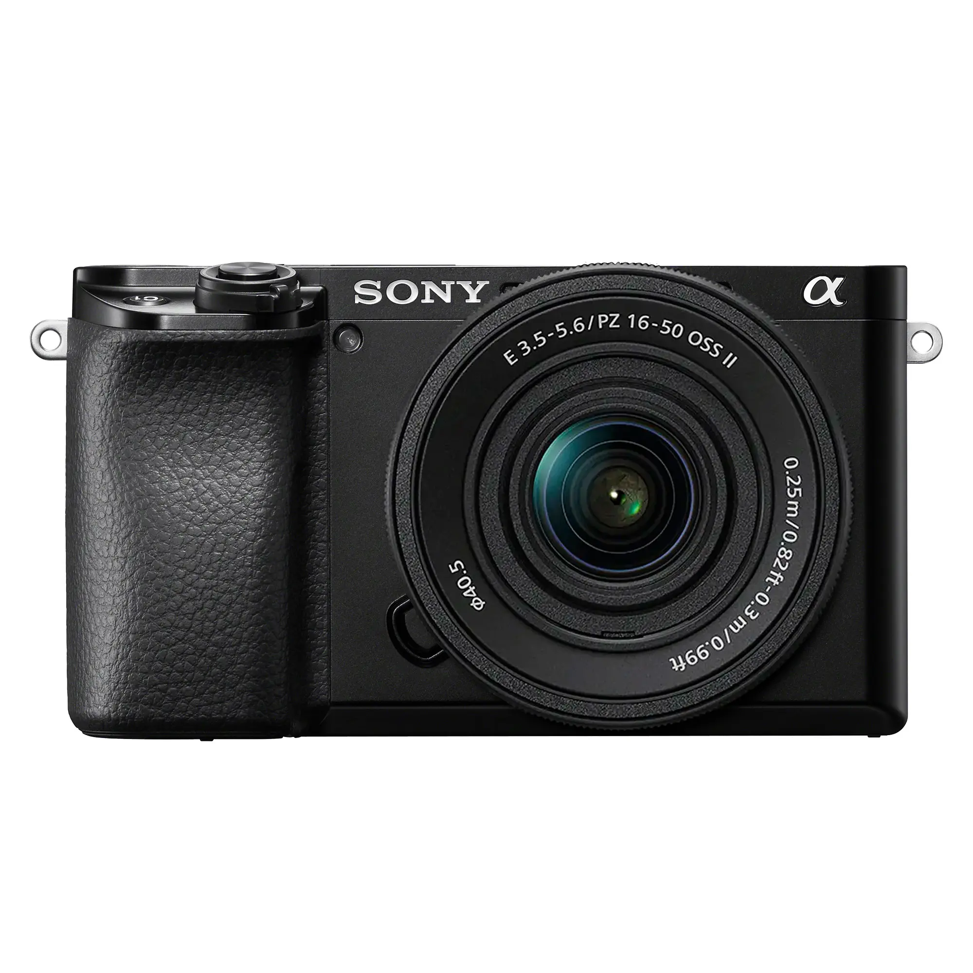 Sony Alpha a6100 APS-C Mirrorless Interchangeable-Lens Camera with 16-50mm M2 Lens