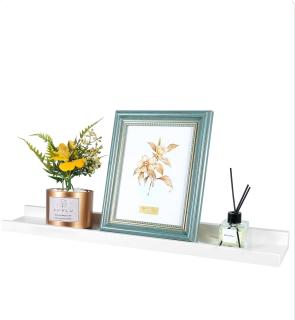 Bathroom wall mounted storage rack, perforated acrylic storage rack, kitchen multifunctional extendable seasoning rack, photo frame, aromatherapy, storage rack, figurine display rack, cosmetics storage rack 16.14×2.76×2.36 inch