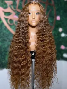 Fashion Soft 26-Inch 180% Density Lace Front Wig, Synthetic Wig, Synthetic Lace Wigs, Curly Twist Knot Pre-Plucked, Daily Use, All Seasons