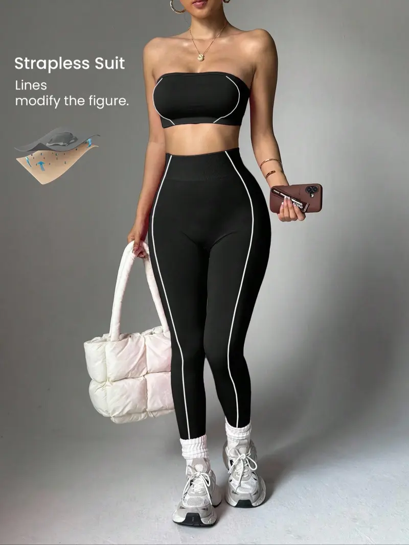 leggings and tops set xs - TikTok Shop