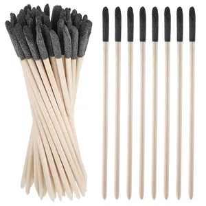 50 Pack Sanding Stick, Matchstick Sanding Sticks of 280 Grit Fine Detailing Polishing Sticks for Plastic Models Tight Spaces , 5.3 x 0.2 Inch