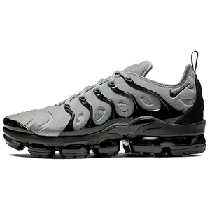 Nike Air VaporMax Plus 'Cool Grey' Men's Lightweight Cushioned Running Shoes with Visible Air Unit for All Seasons
