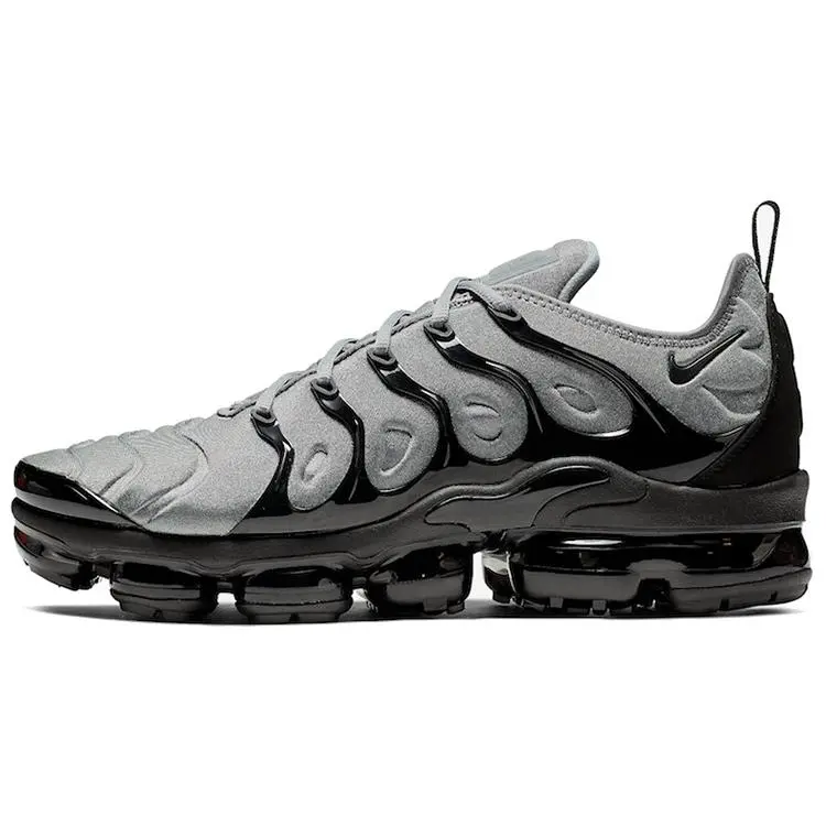 NIKE Air VaporMax Plus 'Cool Grey' Men's Athletic Running Shoes, Lightweight & Cushioned Sneakers with Visible Air Unit and Breathable Mesh, Running Sneakers, Breathable Running Shoes, Workout Sneakers