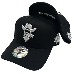 De rancho a-frame hat (Black/White)