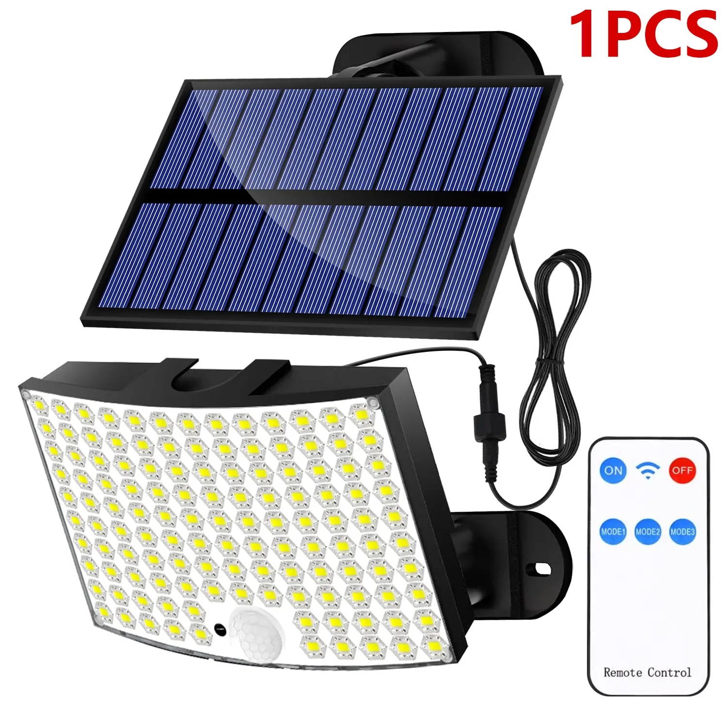 128LED solar light, outdoor garden light, remote control split unit, household use, motion sensor, outdoor light 128LED solar light, outdoor garden light, remote control split unit, household use, motion sensor, outdoor light