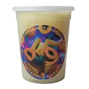 Pineapple Papaya Gourmet Cotton Candy - Cotton Candy Sensations 200+ Flavors